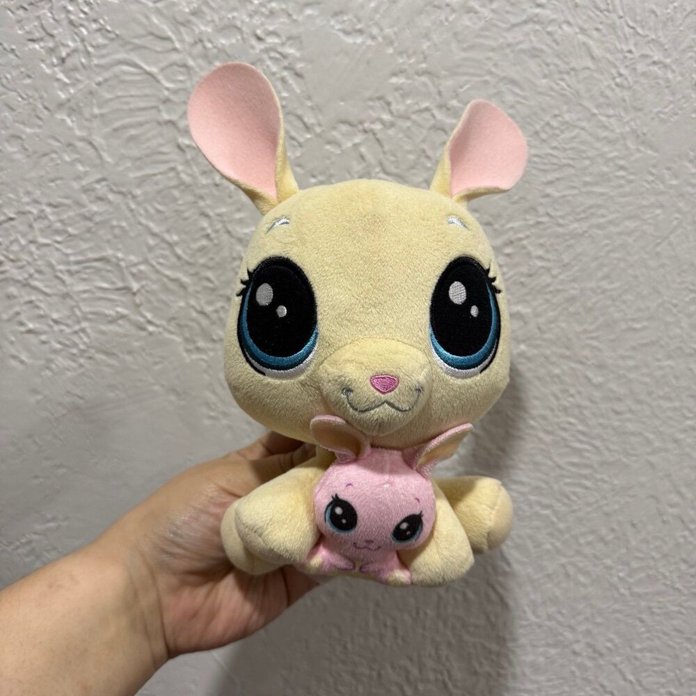 2016 Littlest Pet Shop Vanilla Velvetears & Bijou Velvetears Plush